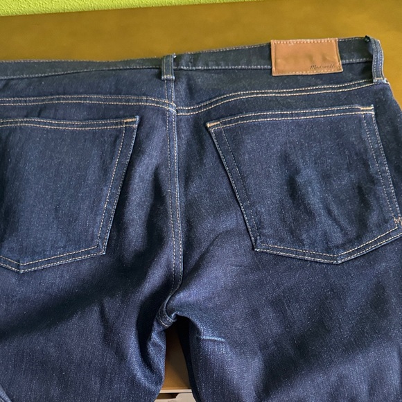Madewell Dark Blue Denim Pants - Picture 4 of 6